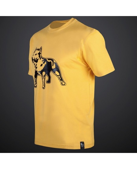 Amstaff Logo T-Shirt Yellow