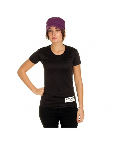 Pitbos Loyal & Faithful LadyTee BlackWhiteNPink