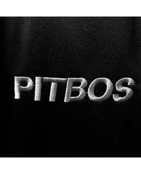 Pitbos Ultimate League Trackjacket BlackNWhite