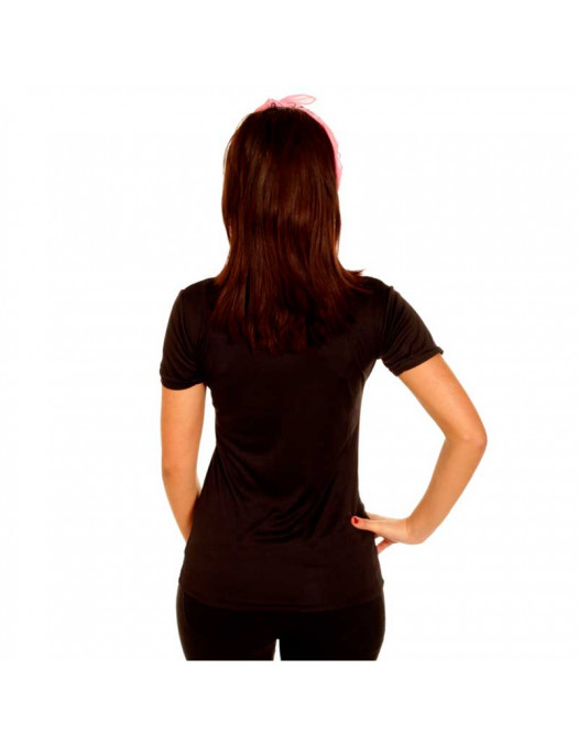 BSAT Skull Chica Tee BlackNBrown