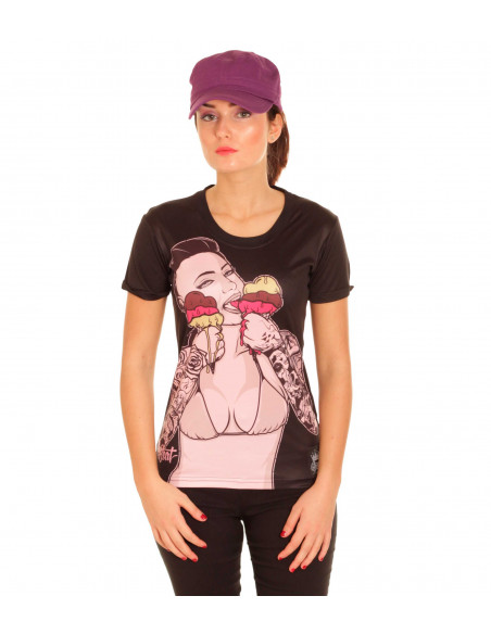 BSAT Ice Tee Pink BlackNPink