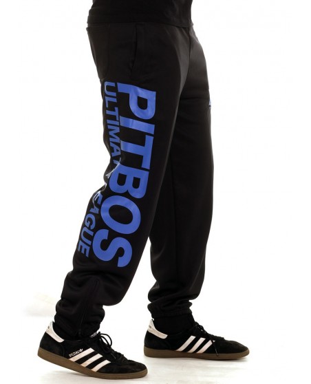 Pitbos Ultimate League Sweatpants BlackNBlue