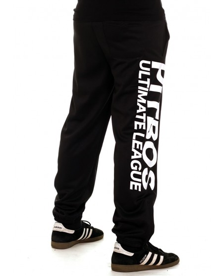 Pitbos Ultimate League Sweatpants BlackNWhite