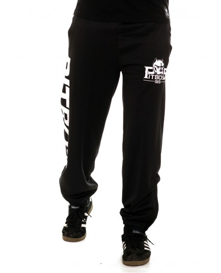 Pitbos Ultimate League Sweatpants BlackNWhite