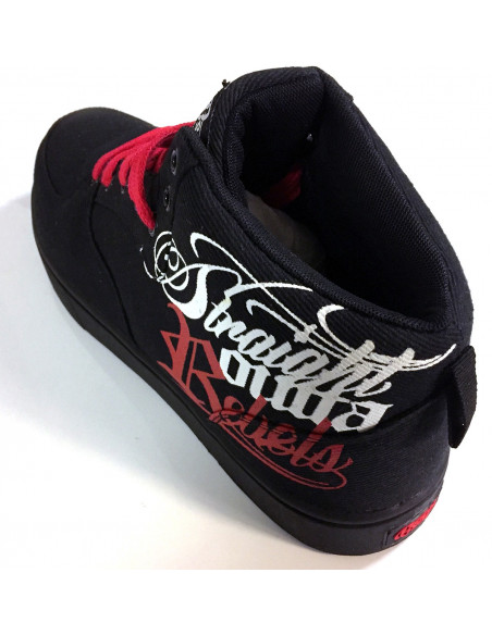 BSAT Rebels Canvas Sneakers Black/White/Red