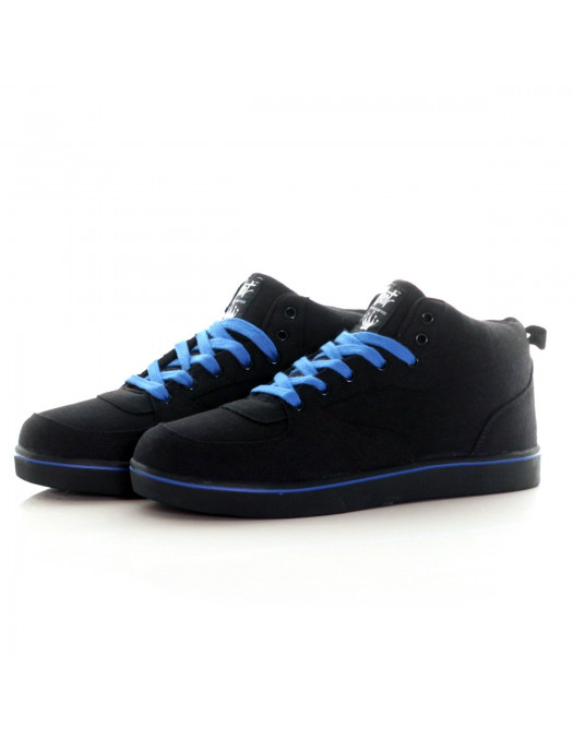 BSAT Bronx Canvas Sneakers BlackNBlue