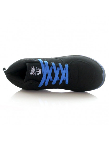BSAT Bronx Canvas Sneakers BlackNBlue