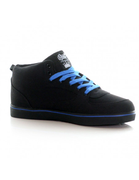BSAT Bronx Canvas Sneakers BlackNBlue
