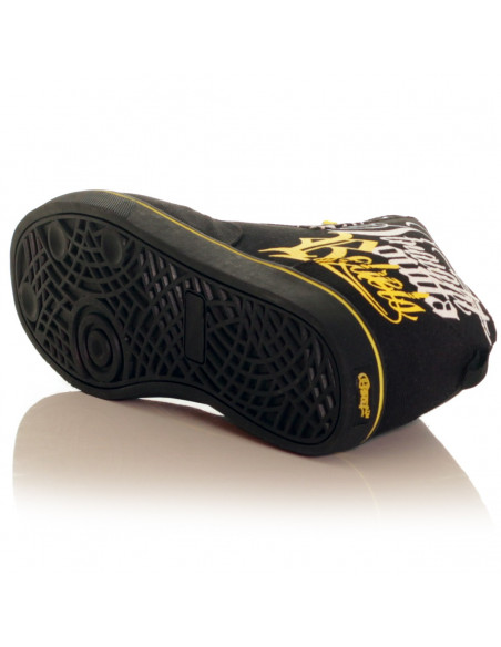 BSAT Rebels Canvas Sneakers Black/White/Yellow