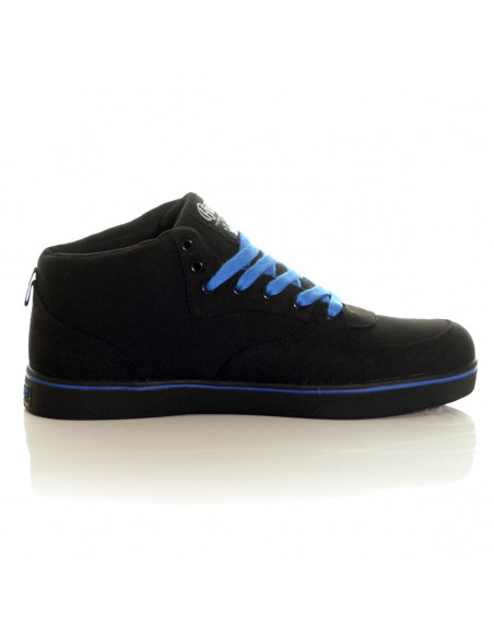 BSAT Rebels Canvas Sneakers Black/White/Blue