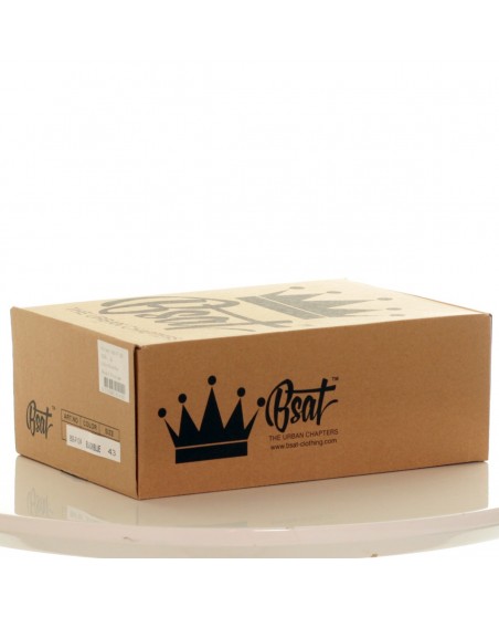 BSAT Bronx Canvas Sneakers BlackNRed