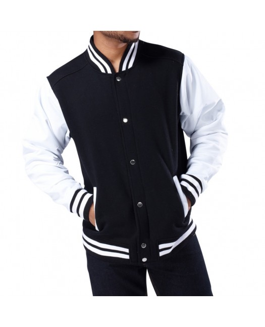 Townz College Jakke black - white