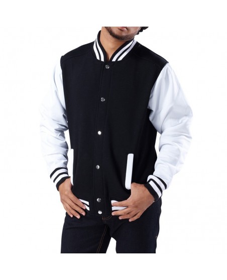 Townz College Jakke black - white