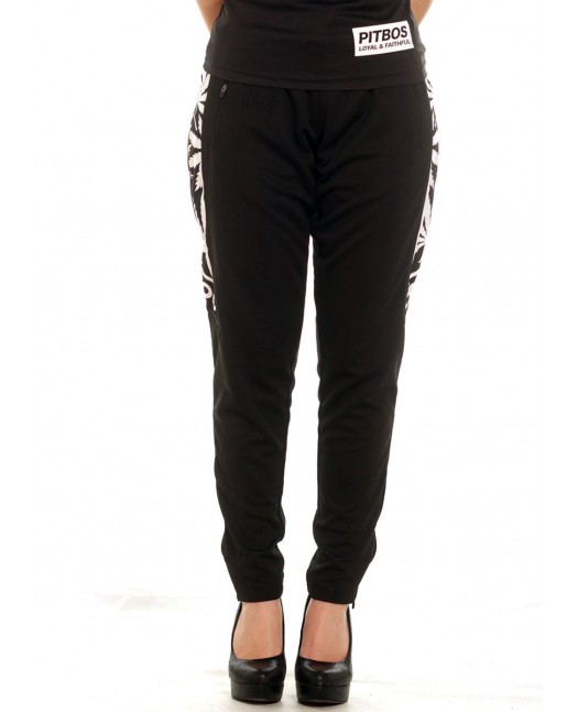 Smokin Track Pants BlackNWhite by BSAT