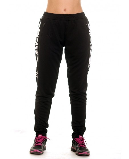 Smokin Track Pants BlackNWhite by BSAT