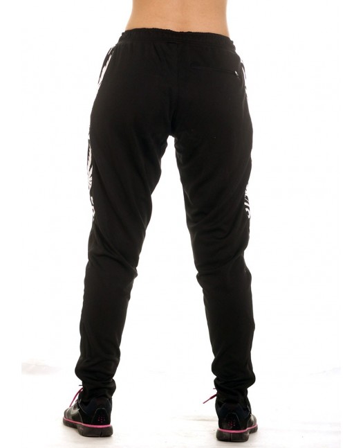 Smokin Track Pants BlackNWhite by BSAT