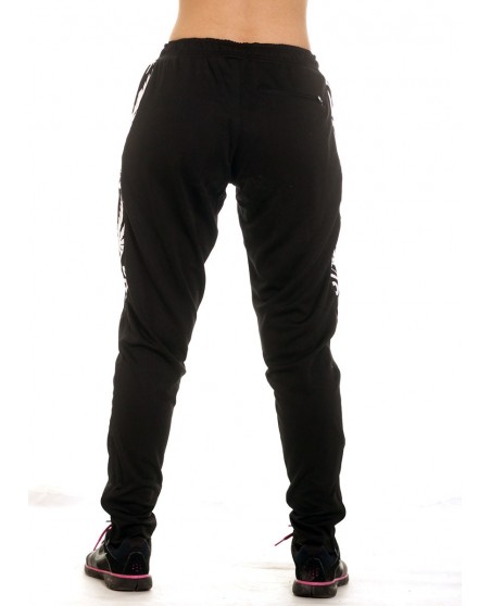 Smokin Track Pants BlackNWhite by BSAT