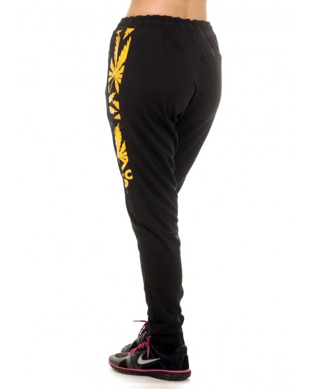 Smokin Track Pants BlackNGold by BSAT