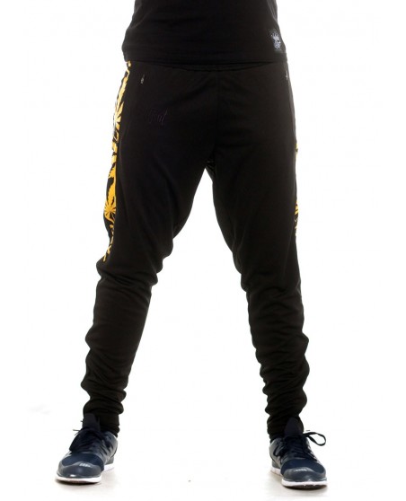BSAT Smokin Track Pants BlackNGold