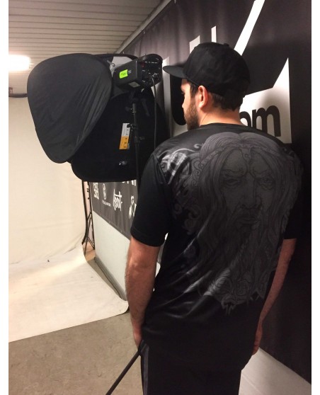 Nordic Worlds Odin Tee BlackNGrey