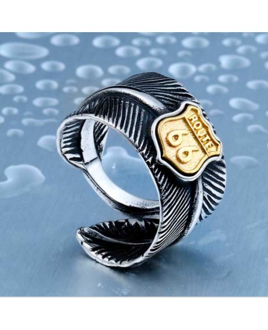 Route 66 Feather Ring