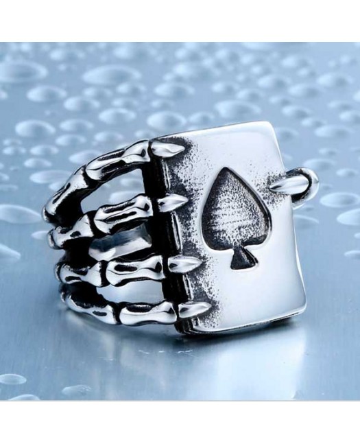 Poker Spade Ring