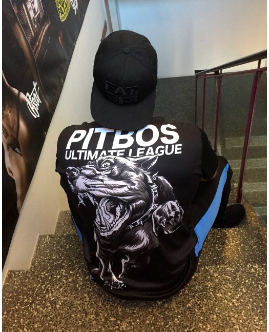 Pitbos Fighter Tee BlackNGrey