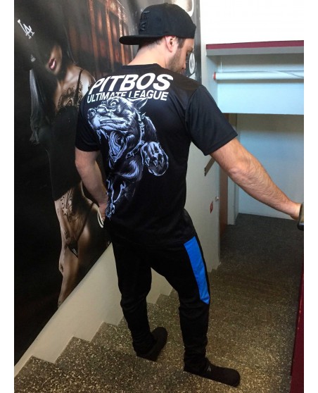 Pitbos Fighter Tee BlackNGrey