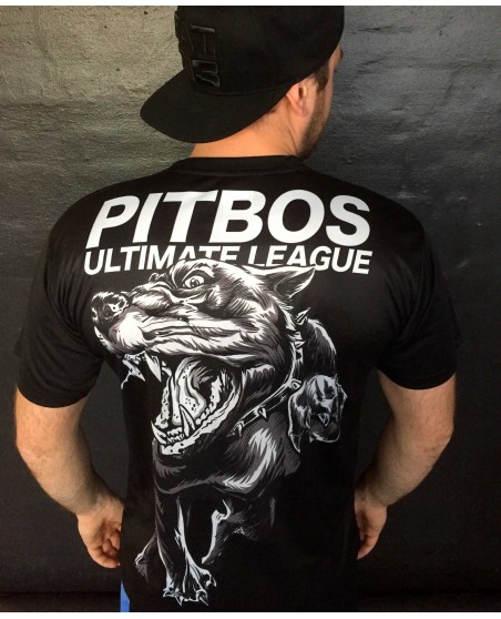 Pitbos Fighter Tee BlackNGrey
