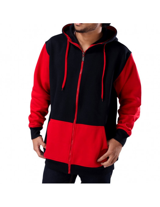 Townz Classic Hoodie 2-Tone black-red