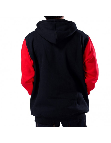 Townz Classic Hoodie 2-Tone black-red