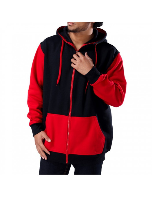 Townz Classic Hoodie 2-Tone black-red