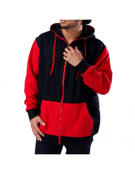Townz Classic Hoodie 2-Tone black-red