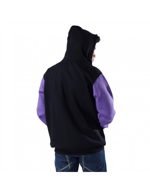 Townz Classic Hoody 2-Tone black-purple
