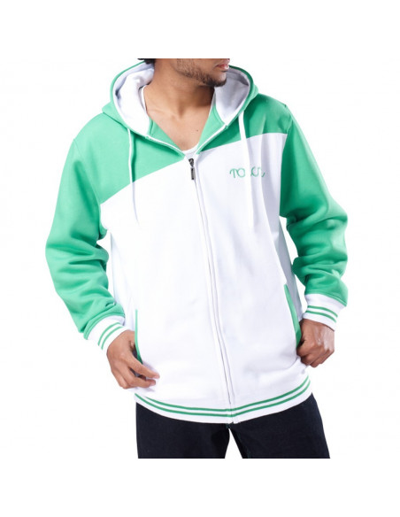Townz Classic Hoody 2-Tone green-white