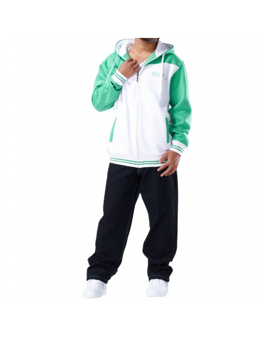 Townz Classic Hoody 2-Tone green-white