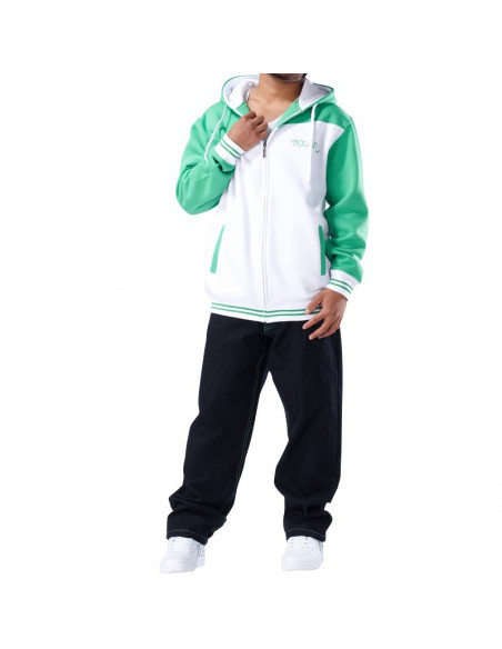 Townz Classic Hoody 2-Tone green-white