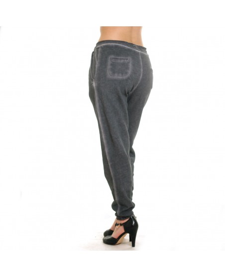 Urban Classics Ladies Spray Dye Sweatpant darkgrey