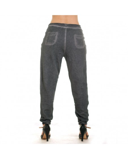 Urban Classics Ladies Spray Dye Sweatpant darkgrey