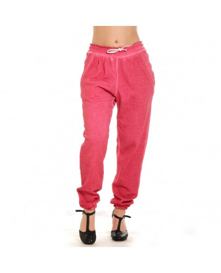 Urban Classics Ladies Spray Dye Sweatpant fuchsia