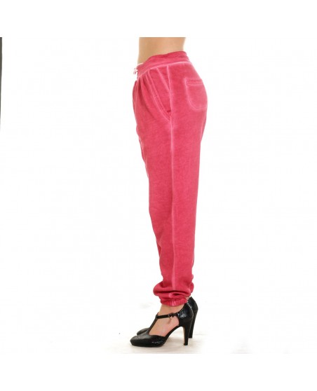 Urban Classics Ladies Spray Dye Sweatpant fuchsia
