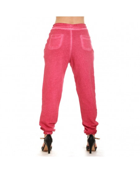 Urban Classics Ladies Spray Dye Sweatpant fuchsia