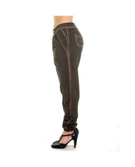 Urban Classics Ladies Spray Dye Sweatpant olive