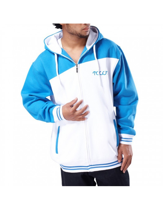 Townz Classic Hoody 2-Tone blue-white