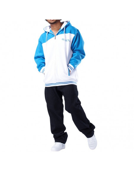 Townz Classic Hoody 2-Tone blue-white