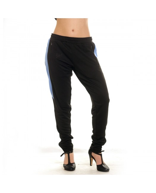 Panther Track Pants BlackNSkyblue by...