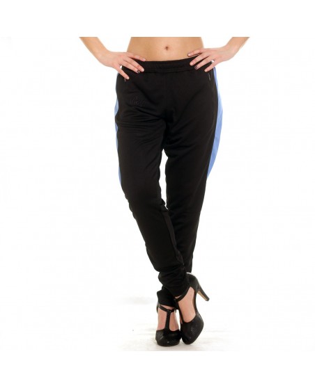 Panther Track Pants BlackNSkyblue by BSAT