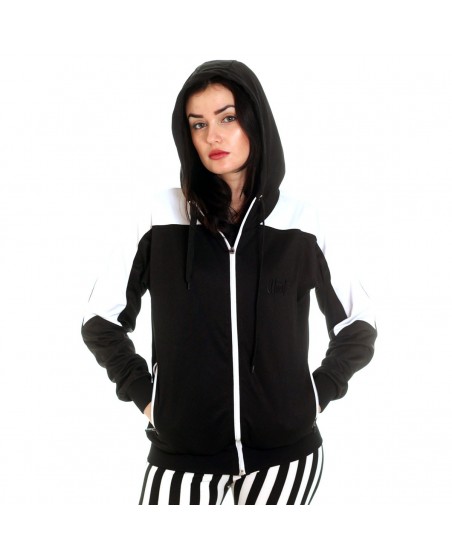Panther Track Jacket BlackNWhite by BSAT