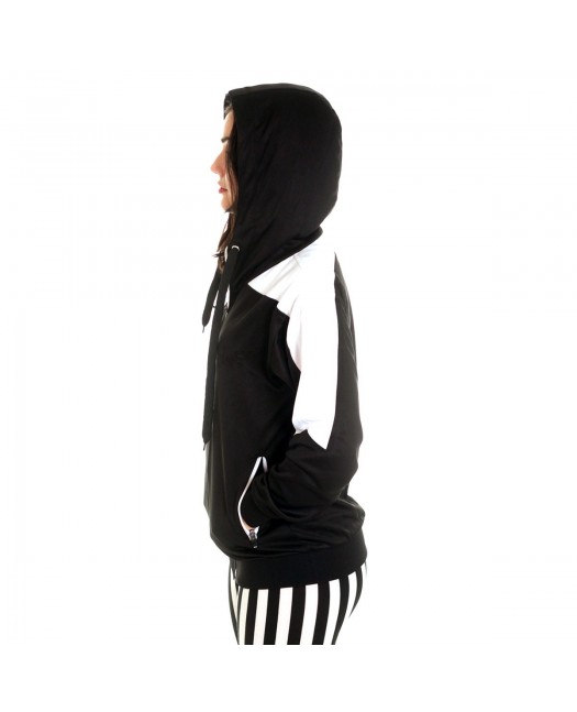 Panther Track Jacket BlackNWhite by BSAT