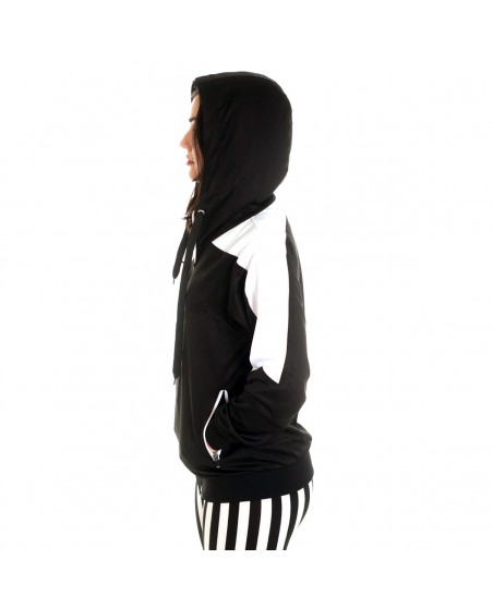 Panther Track Jacket BlackNWhite by BSAT